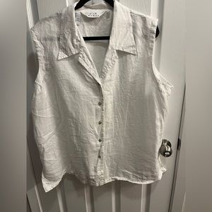 C+R 2x white tank top